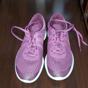 Kids purple Nikes